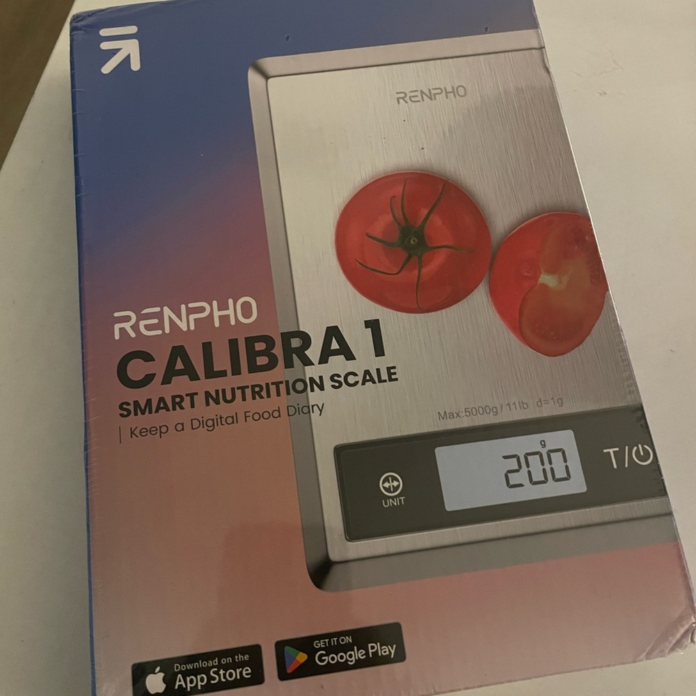 Calibra 1 Smart Nutrition Scale - Silver